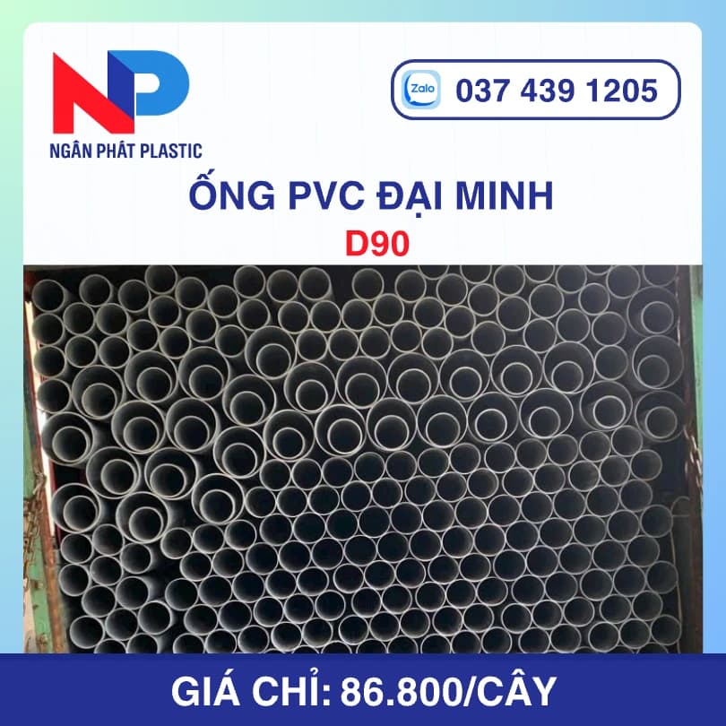 Ống Nhựa PVC 120 Đại Minh