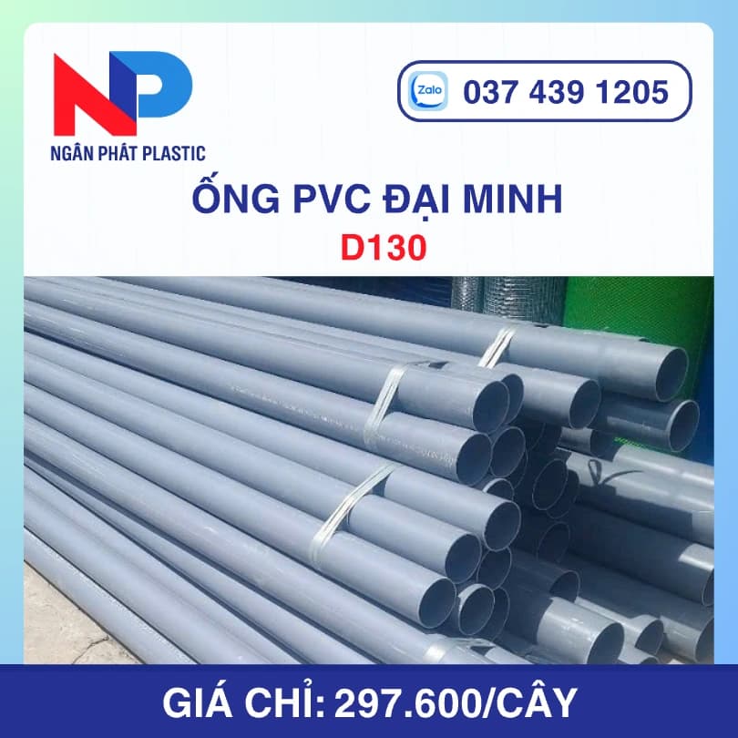 Ống Nhựa PVC 140 Đại Minh