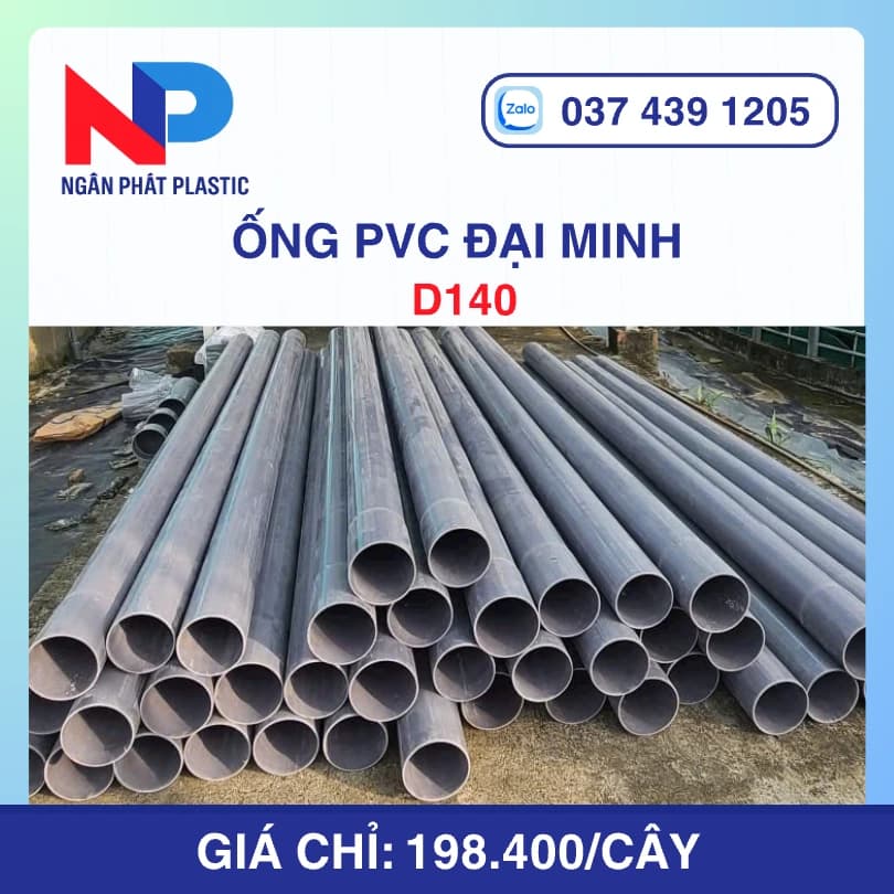 Ống Nhựa PVC 150 Đại Minh