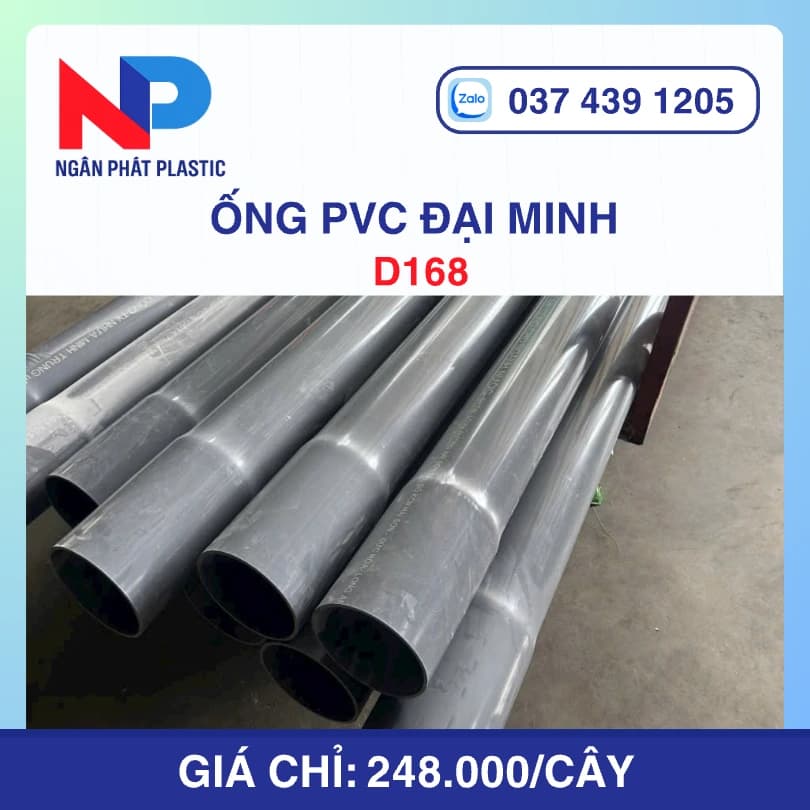 Ống Nhựa PVC 200 Đại Minh