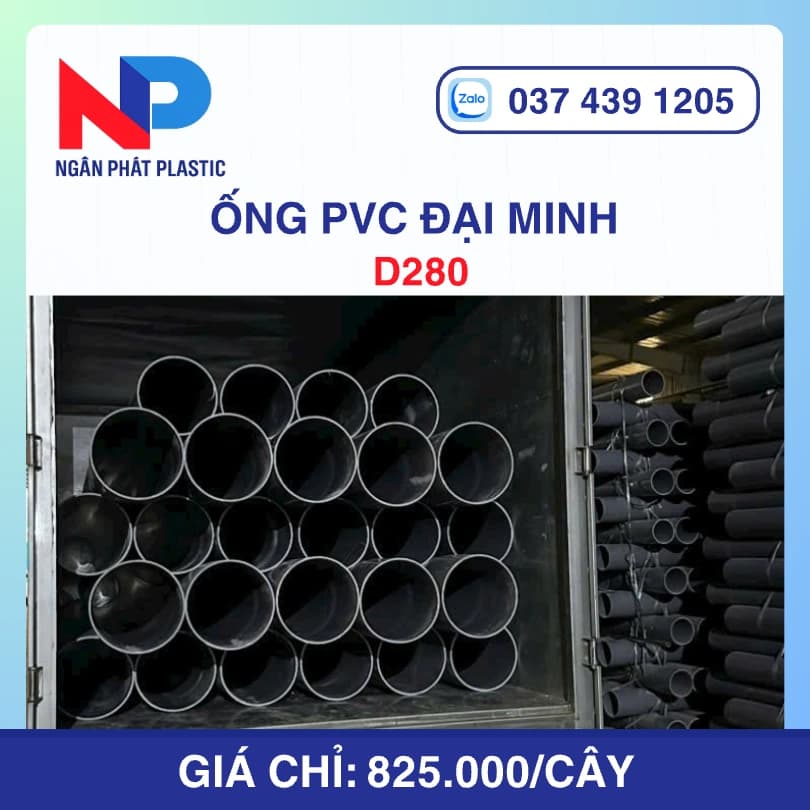 Ống Nhựa PVC 300 Đại Minh