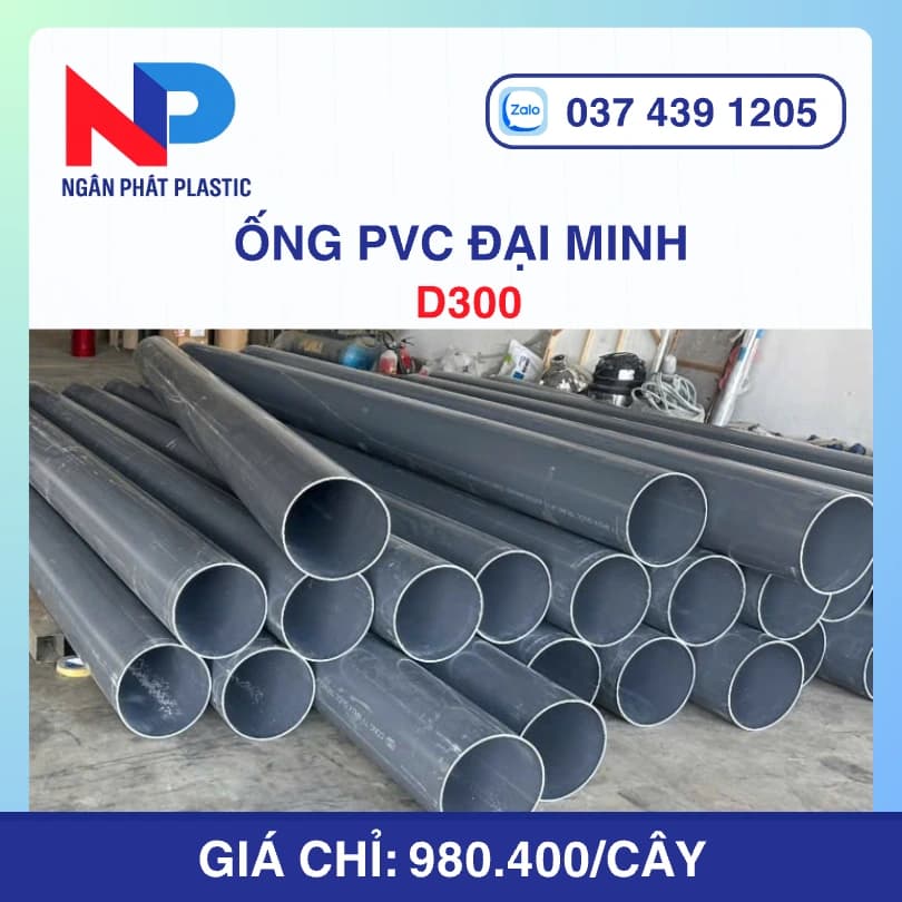 Ống Nhựa PVC 315 Đại Minh