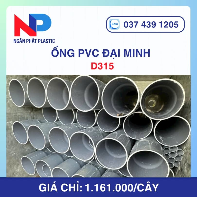 Ống Nhựa PVC 400 Đại Minh
