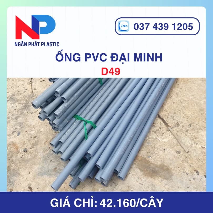 Ống Nhựa PVC 49 Đại Minh