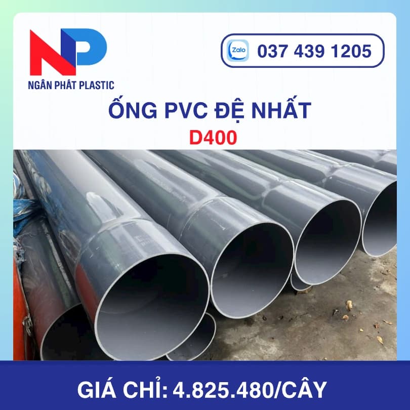 Ống Nhựa PVC D400 Đệ Nhất