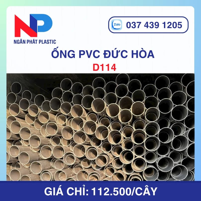 Ống Nhựa uPVC D168