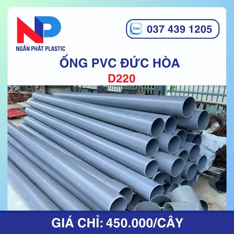 Ống Nhựa uPVC D250
