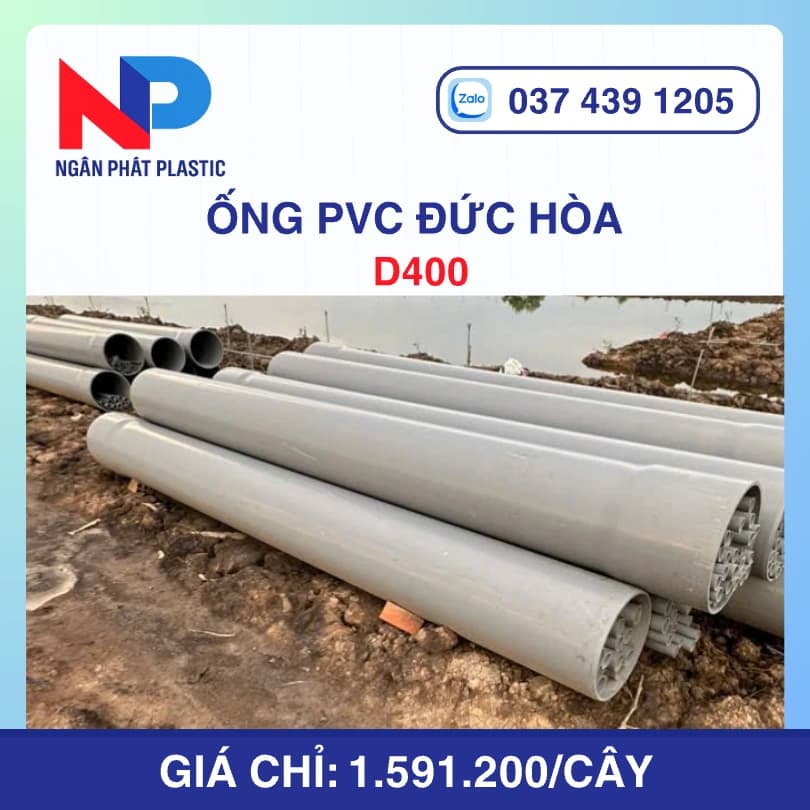Ống Nhựa uPVC D400