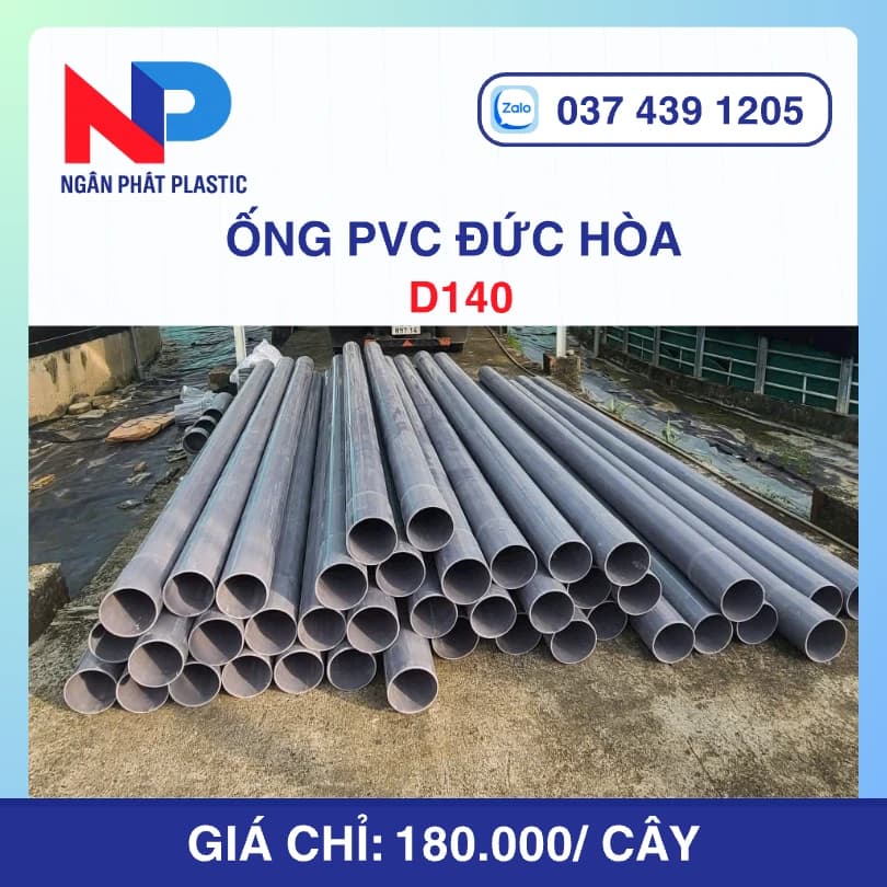 Ống Nhựa uPVC D140