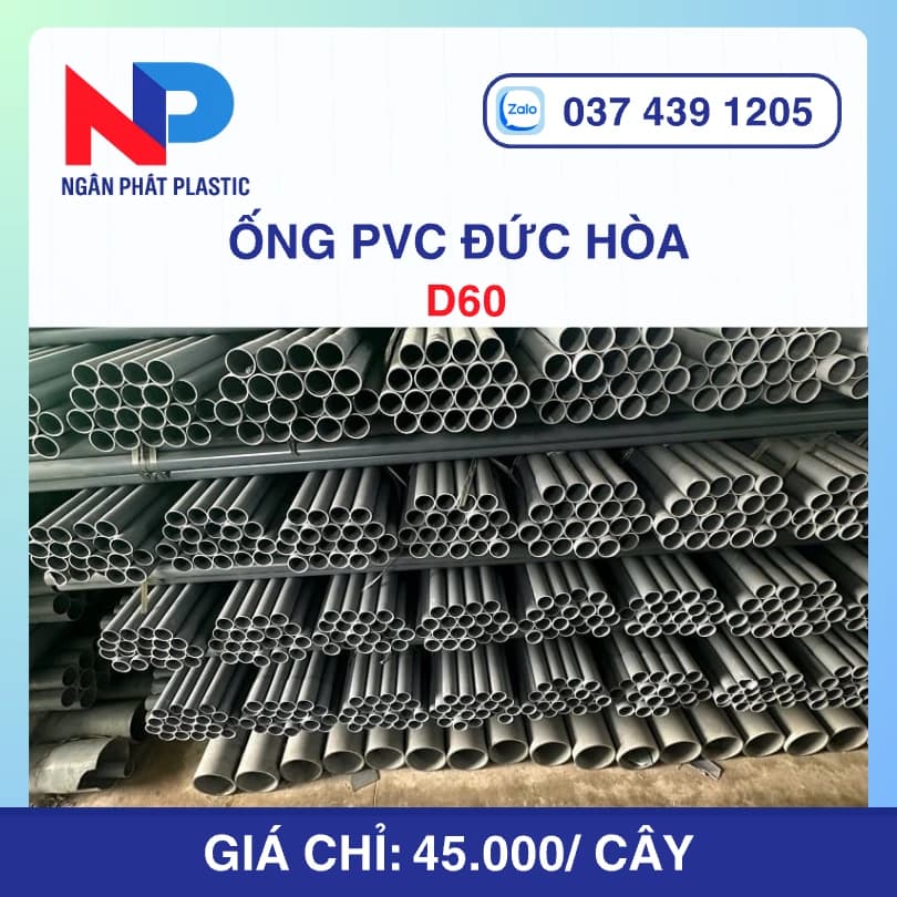 Ống Nhựa uPVC D60