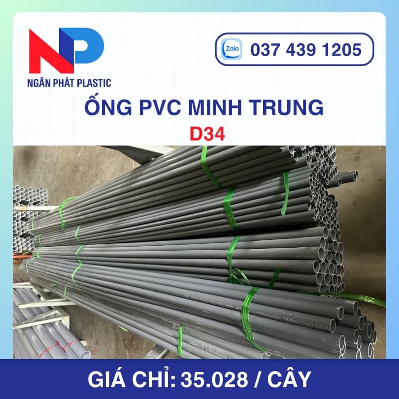 Ống Nhựa UPVC D315 Minh Trung Bơm Cát