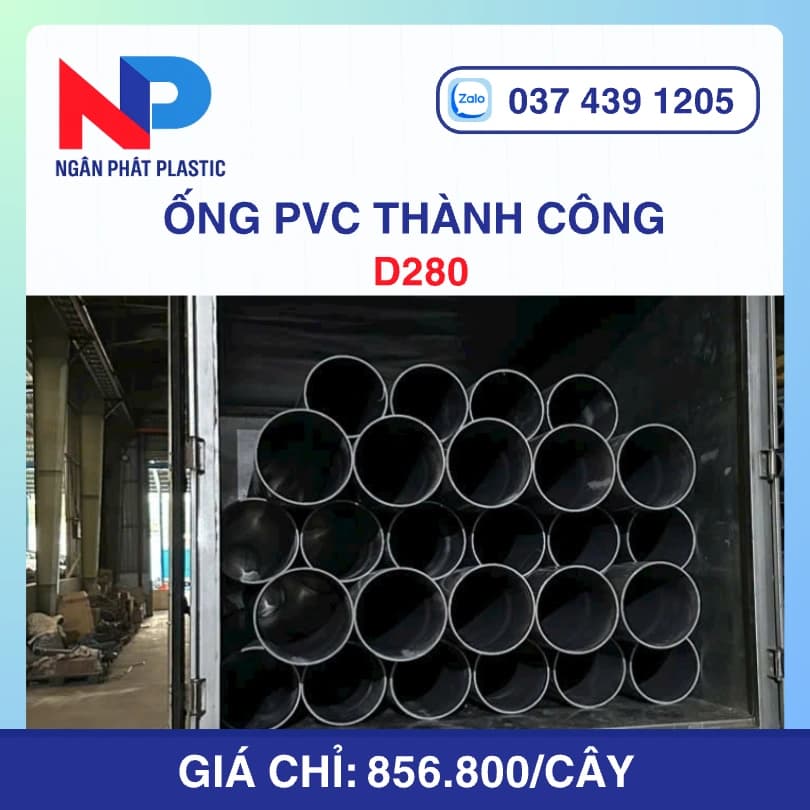 Ống uPVC D280 Thành Công