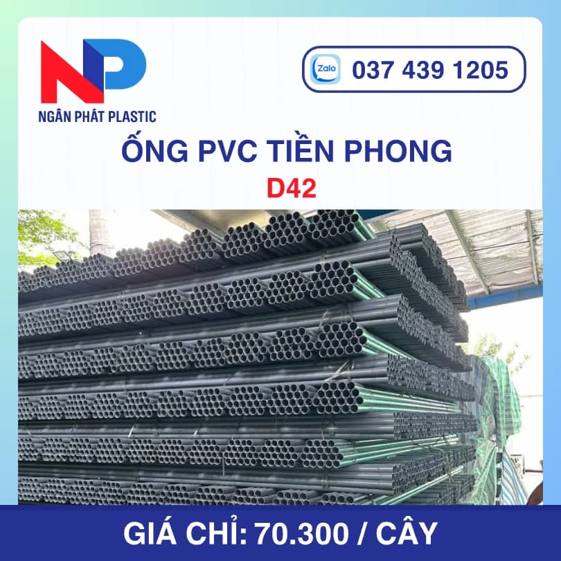 Ống PVC D42 Nhựa Tiền Phong